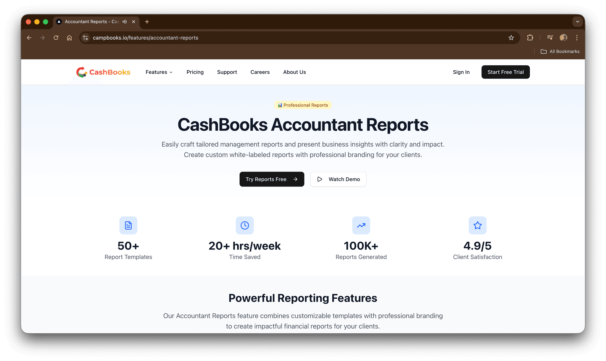 CashBooks Website 3
